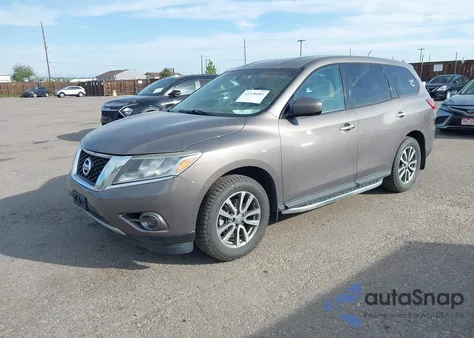 2013 Nissan Pathfinder S from USA, damaged, VIN 5N1AR2MM0DC607776